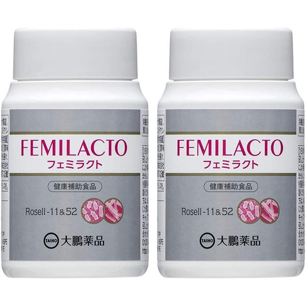 Taiho Pharmaceutical Femilacto Delicate Care Lactic Acid Bacteria Supplement Set of 2 (90 grains) Lactic acid bacteria Rosell-11 & 52 Online