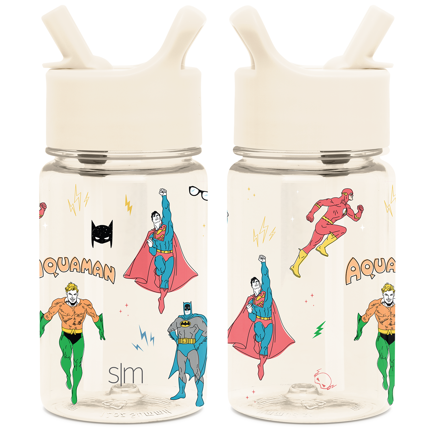 Summit Kids Plastic Water Bottle with Straw Lid on Sale