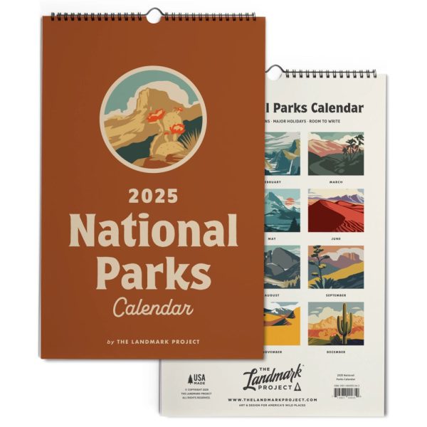 2025 National park Calendar on Sale