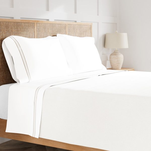 Hem Stripe Sheet Set For Cheap - Image 4